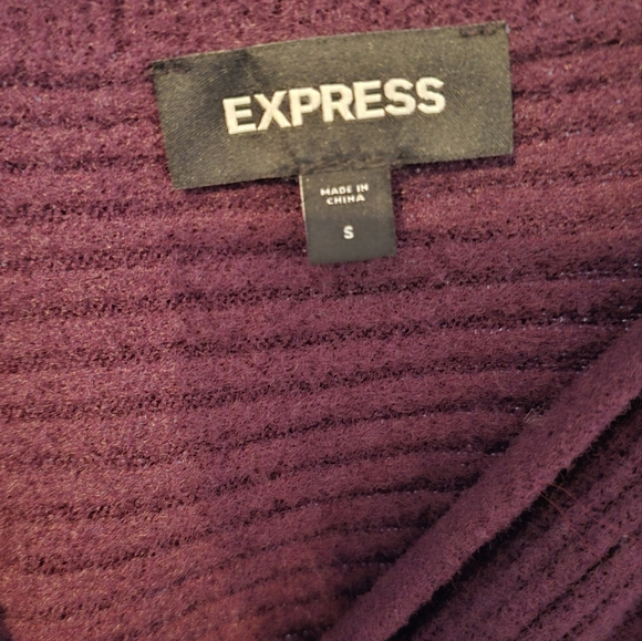 EXPRESS- SMALL- WOOL- EGGPLANT COLOR - Picture 5 of 5